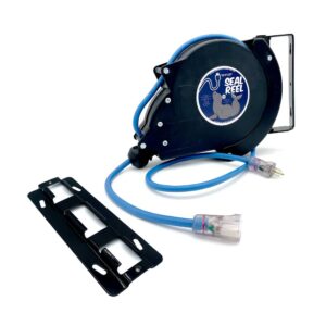 30ft 14/3 with 20 Amp Breaker Extension Cord Reel